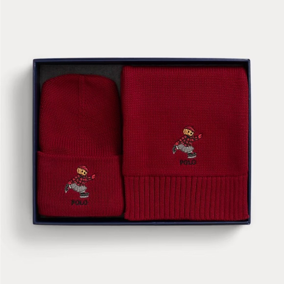Polo Kids Scarf and Cap